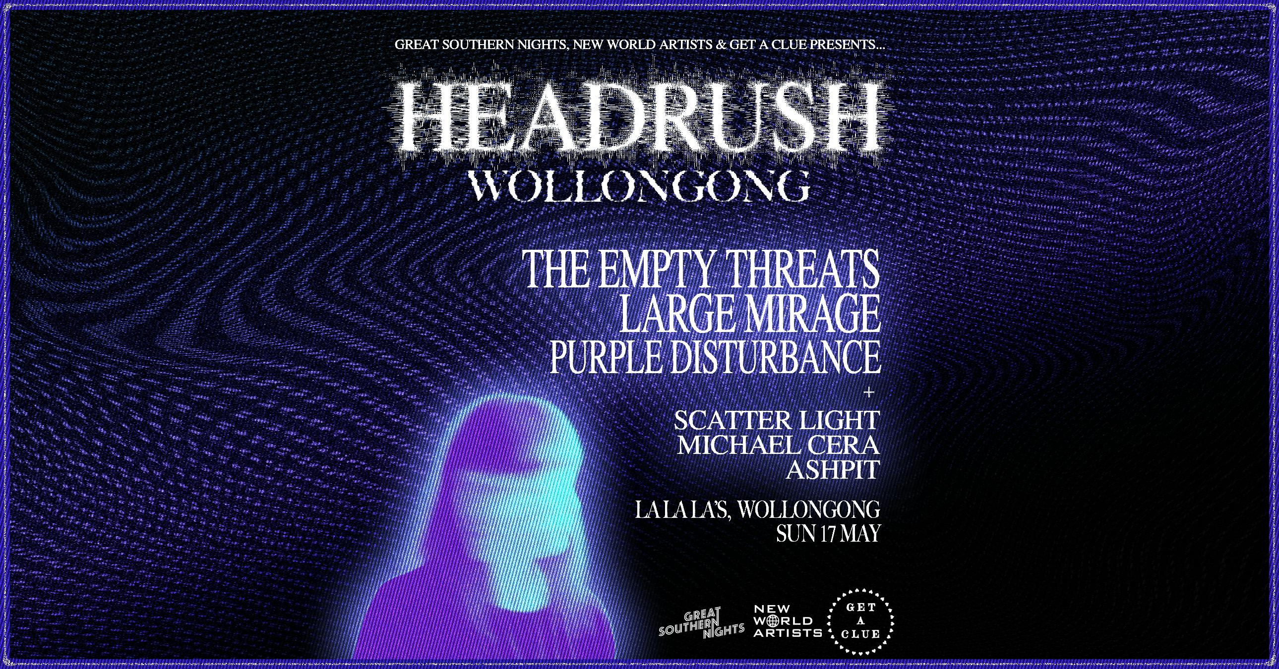 The Empty Threats | Large Mirage | Purple Disturbance