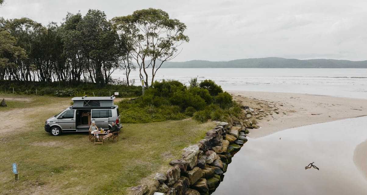 Top campsites + caravan parks on the Central Coast